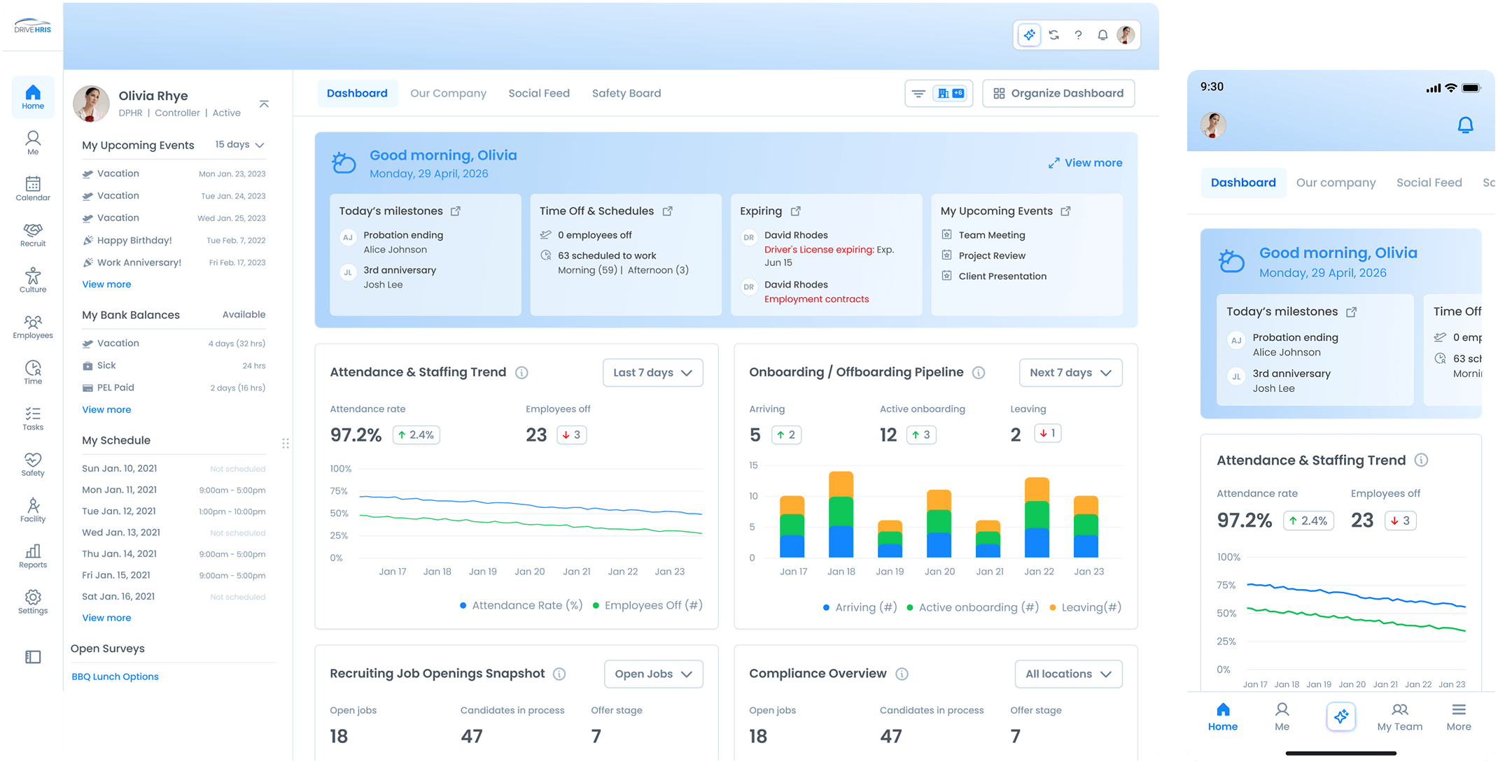 How we rebuilt DriveHRIS so a 10,000-user HRCM solution could keep growing